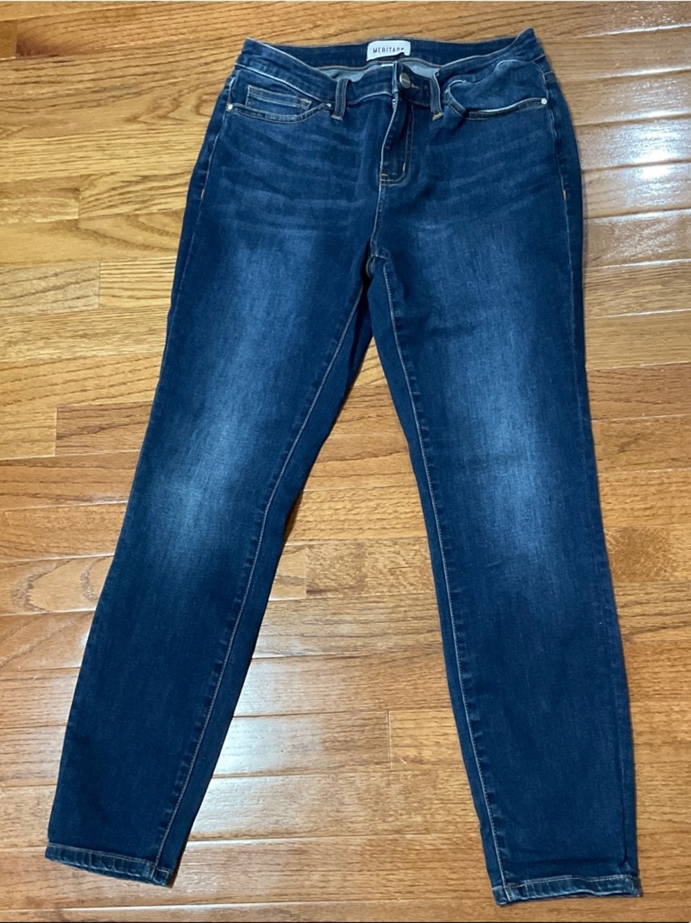 Merona Dark Indigo Skinny Jeans — Women's Stretch Slim Fit